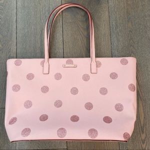Pink Polka-Dotted Kate Spade Purse